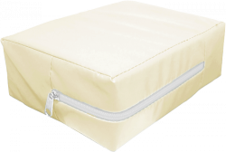 Подушка для забора крови в чехле из клеенки с ПВХ покрытием, 30х15х8см (белый)