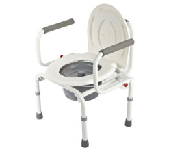 Кресло-стул с санитарным оснащением сер. WC арт.DeLuxe ЭС ФСС