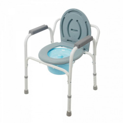Кресло-стул с санитарным оснащением сер. WC арт.Econom ЭС ФСС