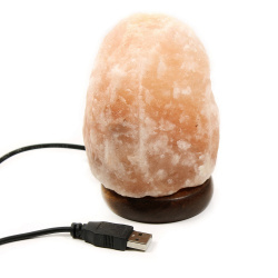 Солевая лампа USB Скала 