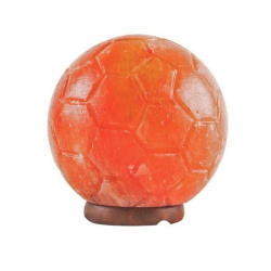 Солевая лампа "Футбол" в виде футбольного мяча