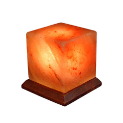 Солевая лампа Куб