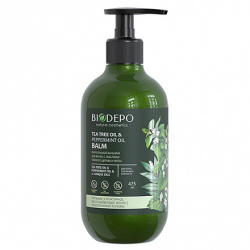 Бальзам Biodepo питательный д/волос с маслами чайного дерева и мяты 475 мл.